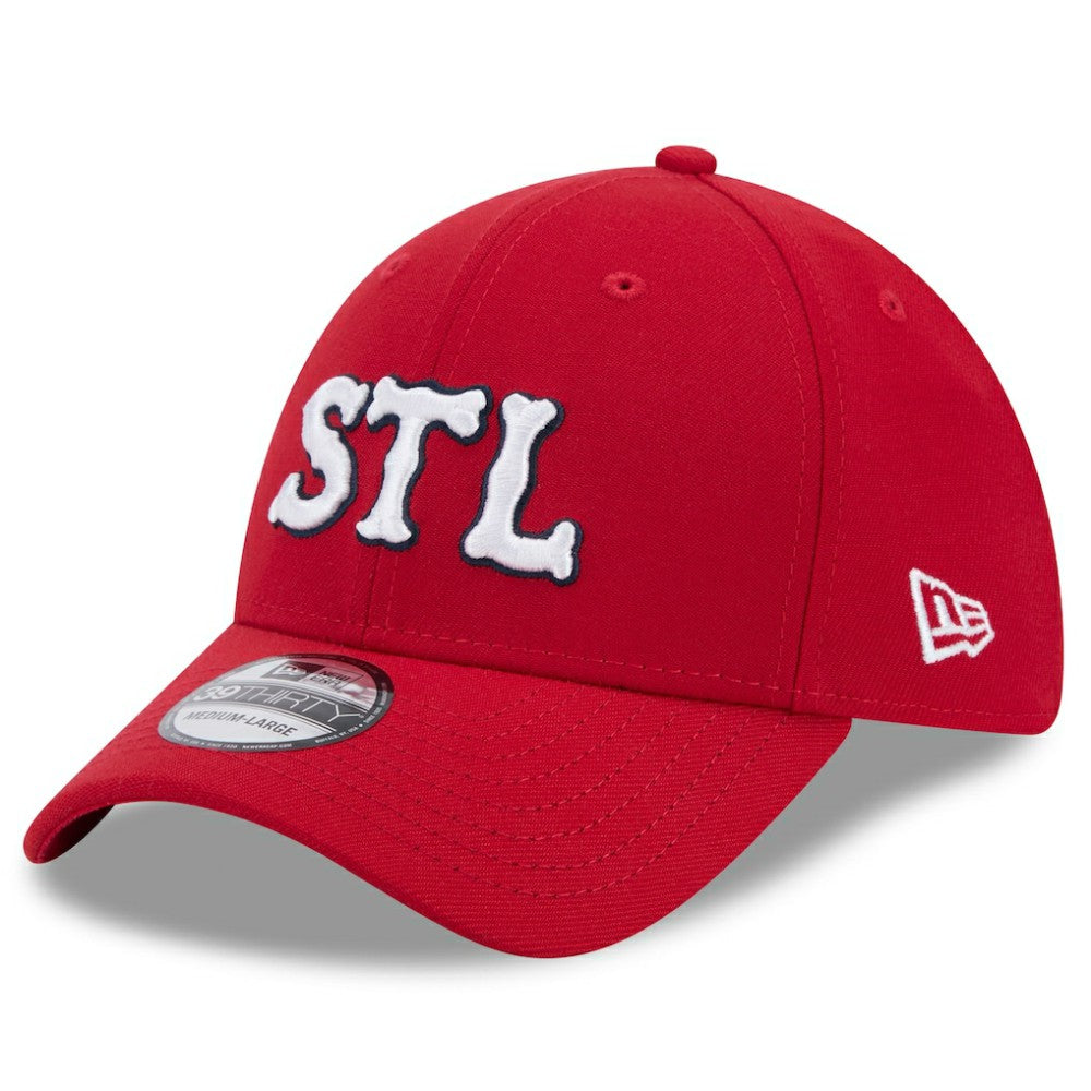 St. Louis Cardinals New Era 2024 City Connect 39THIRTY Flex Hat - Red - New Era Lifestyle
