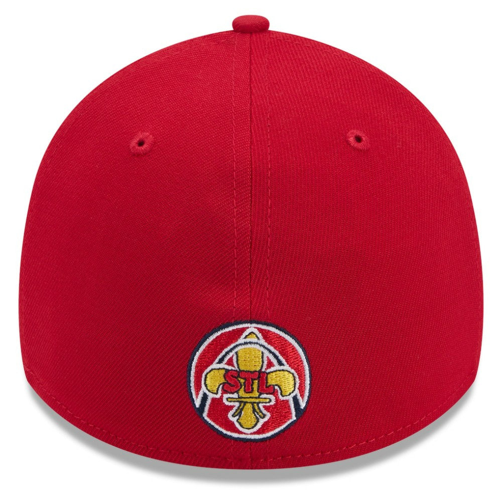St. Louis Cardinals New Era 2024 City Connect 39THIRTY Flex Hat - Red - New Era Lifestyle