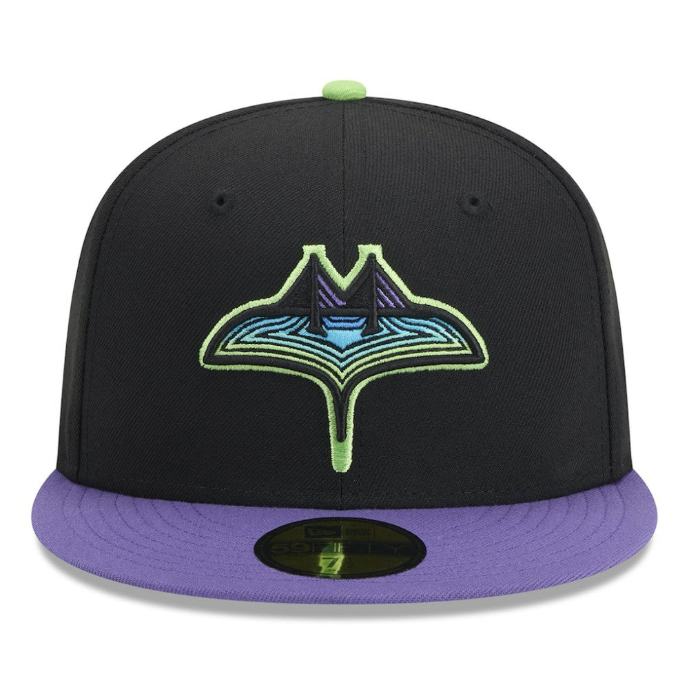 Tampa Bay Rays New Era 2024 City Connect 59FIFTY Fitted Hat - Black - New Era Online