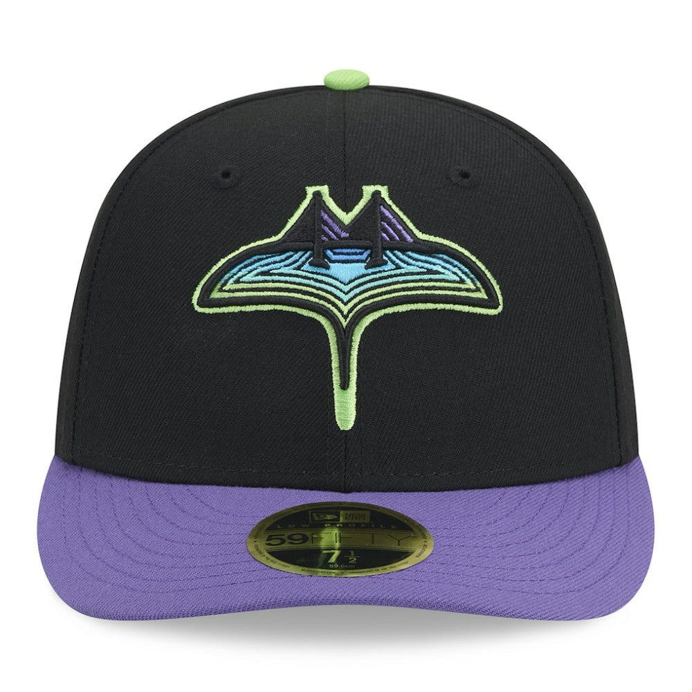 Tampa Bay Rays New Era 2024 City Connect Low Profile 59FIFTY Fitted Hat - Black - New Era Sale