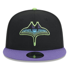 Tampa Bay Rays New Era 2024 City Connect 9FIFTY Snapback Hat - Black - New Era on Sale