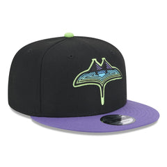 Tampa Bay Rays New Era 2024 City Connect 9FIFTY Snapback Hat - Black - New Era on Sale