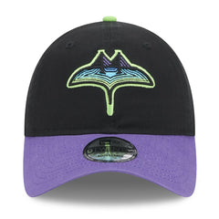 Tampa Bay Rays New Era 2024 City Connect 9TWENTY Adjustable Hat - Black - New Era Lifestyle