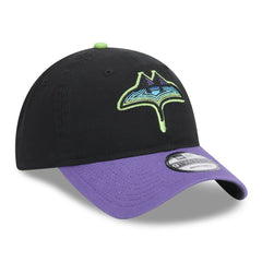 Tampa Bay Rays New Era 2024 City Connect 9TWENTY Adjustable Hat - Black - New Era Lifestyle