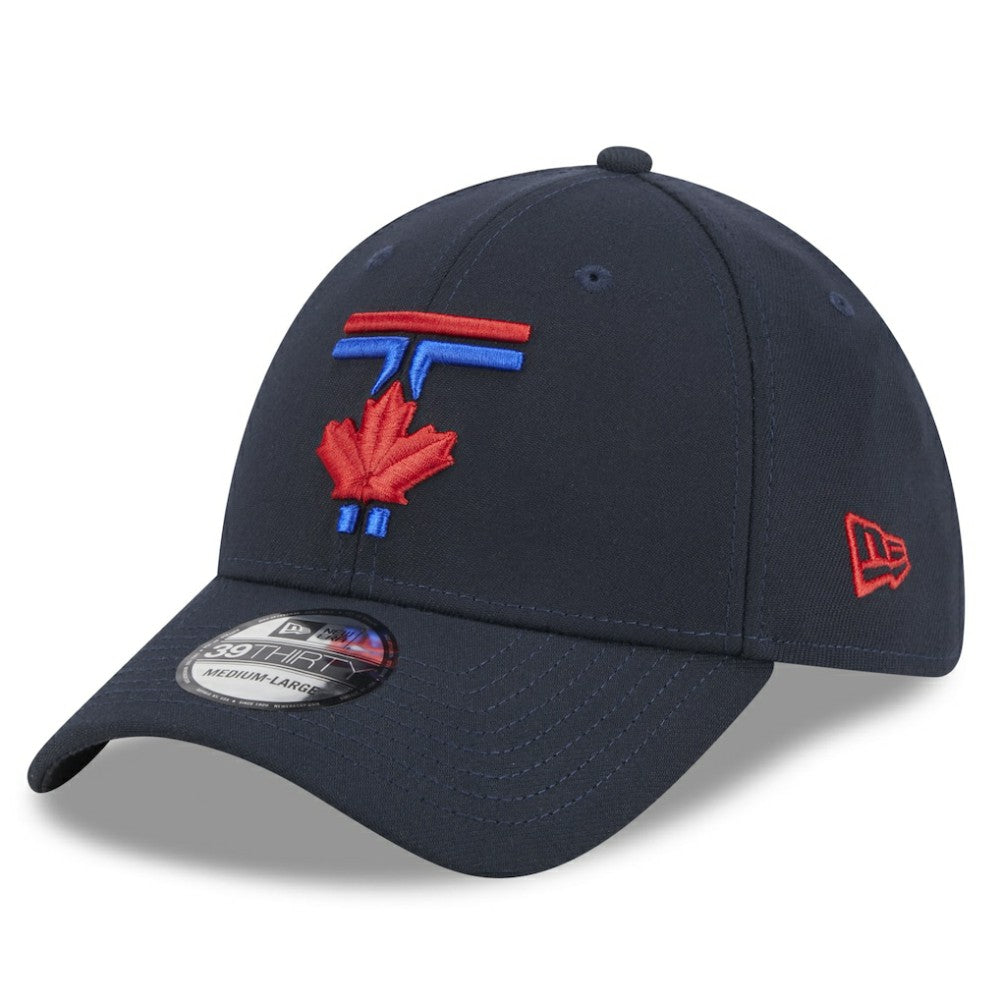 Toronto Blue Jays New Era 2024 City Connect 39THIRTY Flex Hat - Navy - New Era Online