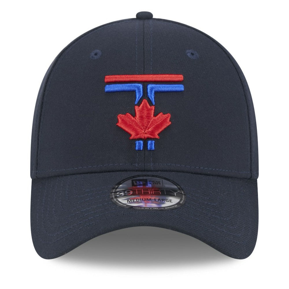 Toronto Blue Jays New Era 2024 City Connect 39THIRTY Flex Hat - Navy - New Era Online