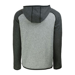 New York Mets Cutter & Buck Mainsail Full-Zip Hooded Jacket - Heather Charcoal/Heather Gray - MLB Online