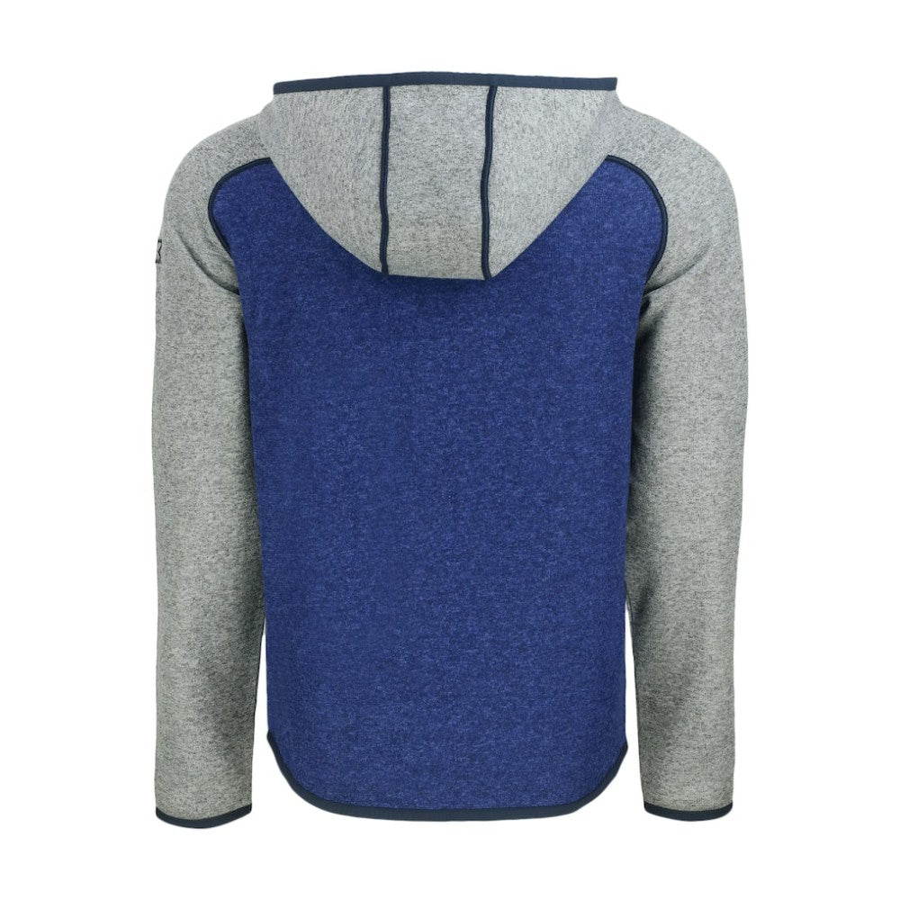 Philadelphia Phillies Cutter & Buck Mainsail Full-Zip Hooded Jacket - Royal/Heather Gray - MLB Online