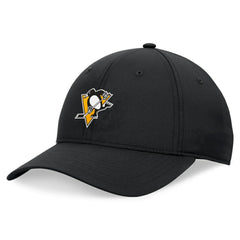 Pittsburgh Penguins Fanatics Front Office Ripstop Adjustable Hat - Black - NHL 200496221