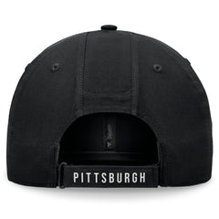 Pittsburgh Penguins Fanatics Front Office Ripstop Adjustable Hat - Black - NHL 200496221
