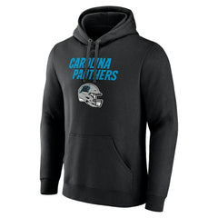 Bryce Young Carolina Panthers Team Wordmark Name & Number Pullover Hoodie Black