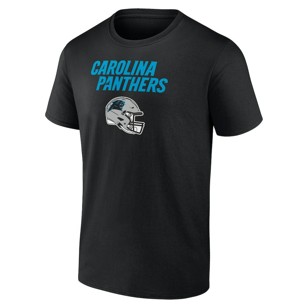 Bryce Young Carolina Panthers Team Wordmark Name & Number T-Shirt Black