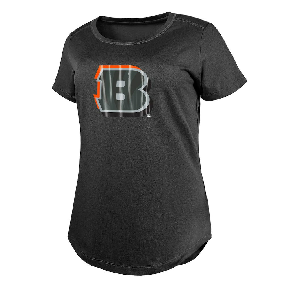 Cincinnati Bengals New Era Women's 2024 NFL Draft T-Shirt Charcoal