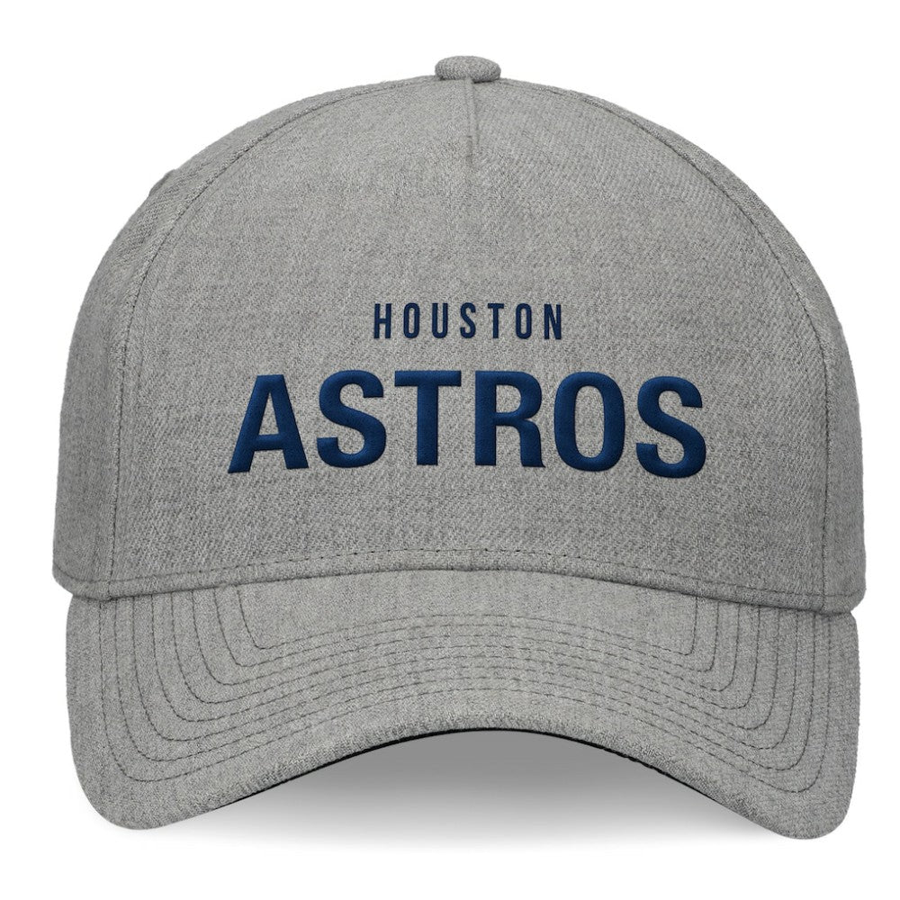 Houston Astros Fanatics Elements A-Frame Structured Adjustable Hat - Heather Gray - Fanatics on Sale