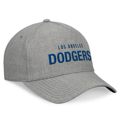 Los Angeles Dodgers Fanatics Elements A-Frame Structured Adjustable Hat - Heather Gray - Fanatics Lifestyle