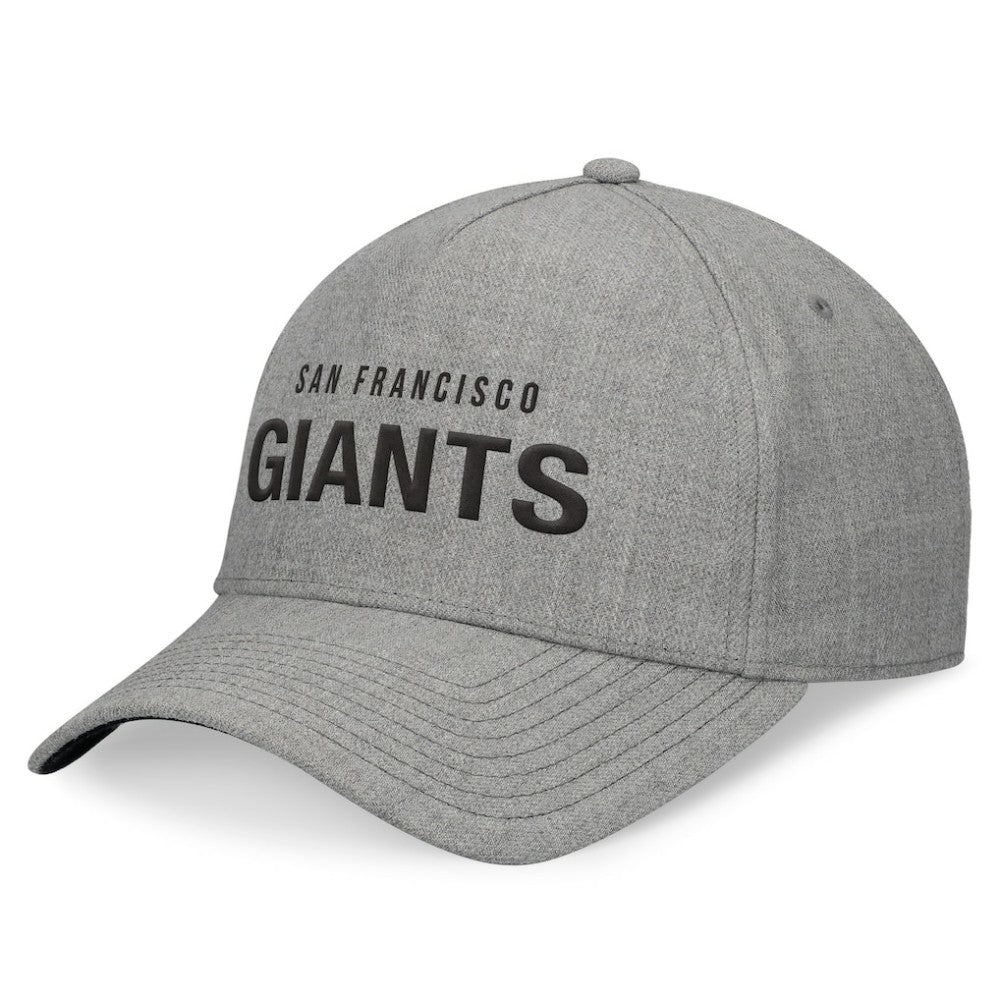 San Francisco Giants Fanatics Elements A-Frame Structured Adjustable Hat - Heather Gray - Fanatics Sale