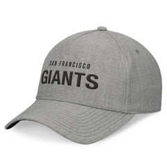 San Francisco Giants Fanatics Elements A-Frame Structured Adjustable Hat - Heather Gray - Fanatics Sale