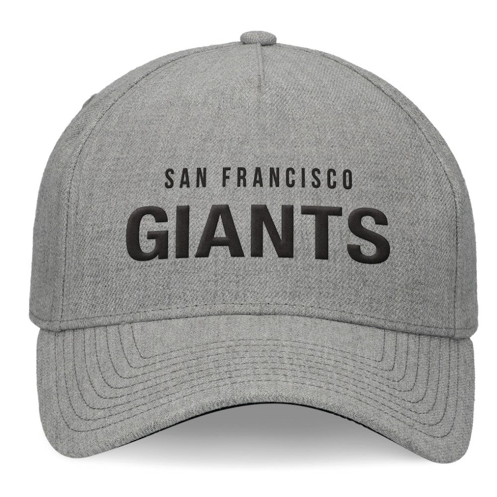 San Francisco Giants Fanatics Elements A-Frame Structured Adjustable Hat - Heather Gray - Fanatics Sale