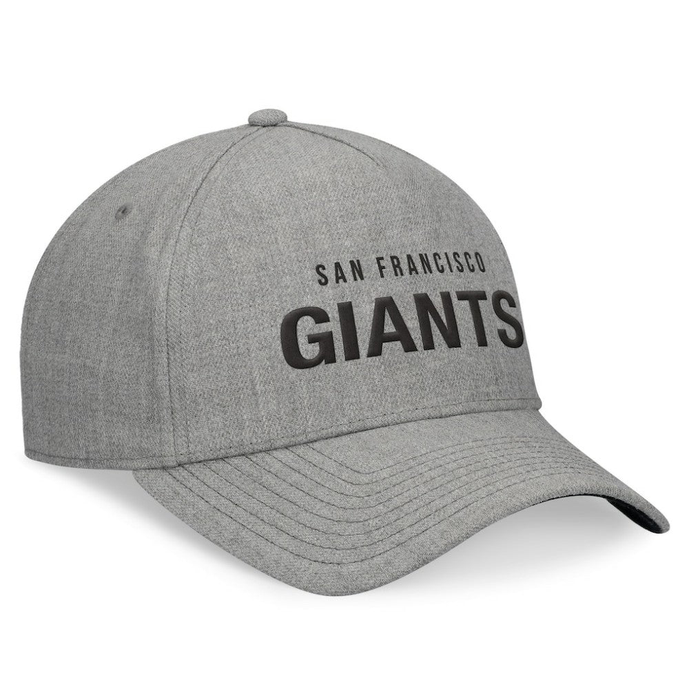 San Francisco Giants Fanatics Elements A-Frame Structured Adjustable Hat - Heather Gray - Fanatics Sale