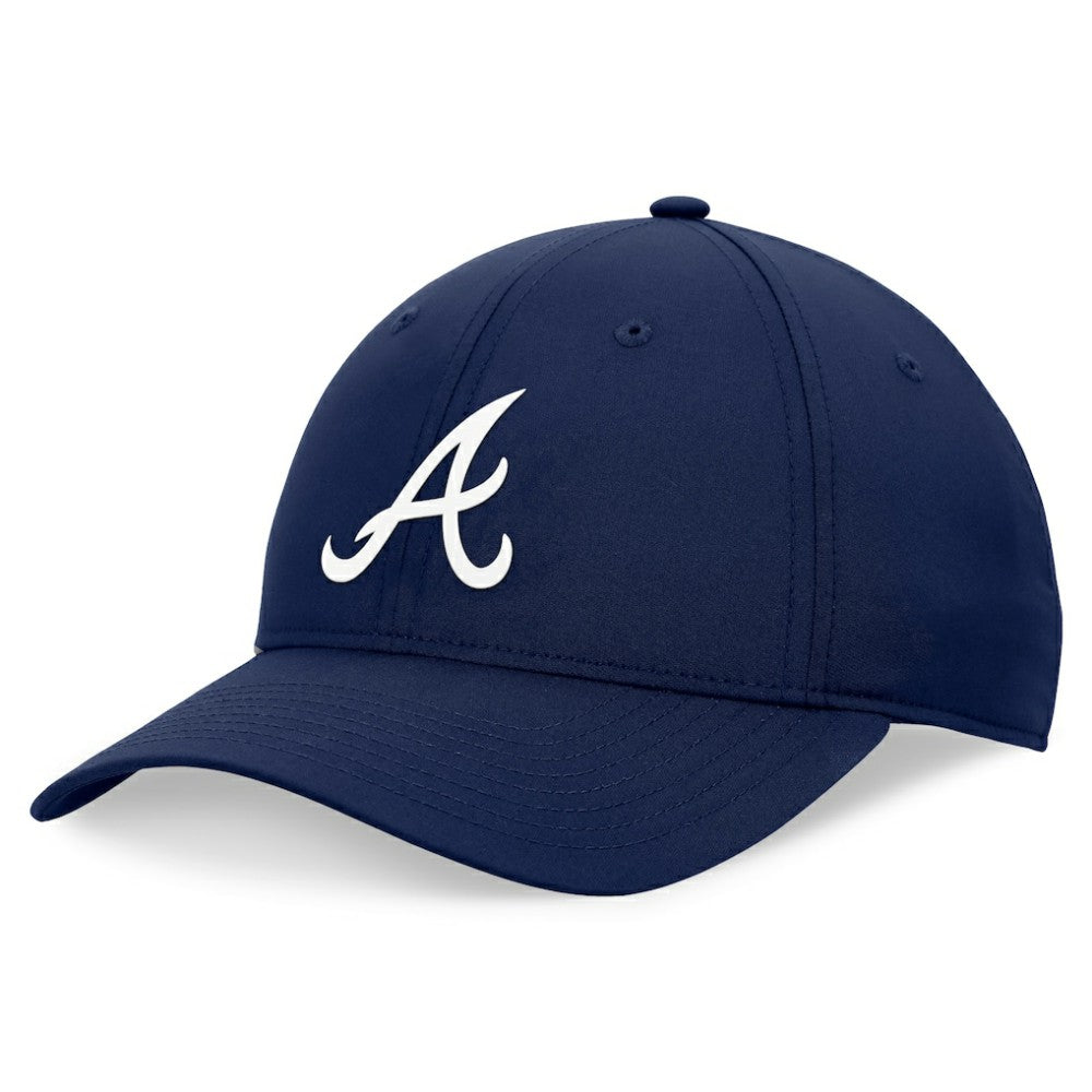 Atlanta Braves Fanatics Front Office Ripstop Unstructured Adjustable Hat - Navy - Fanatics Lifestyle