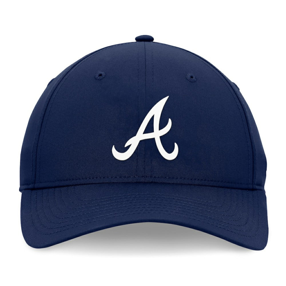 Atlanta Braves Fanatics Front Office Ripstop Unstructured Adjustable Hat - Navy - Fanatics Lifestyle