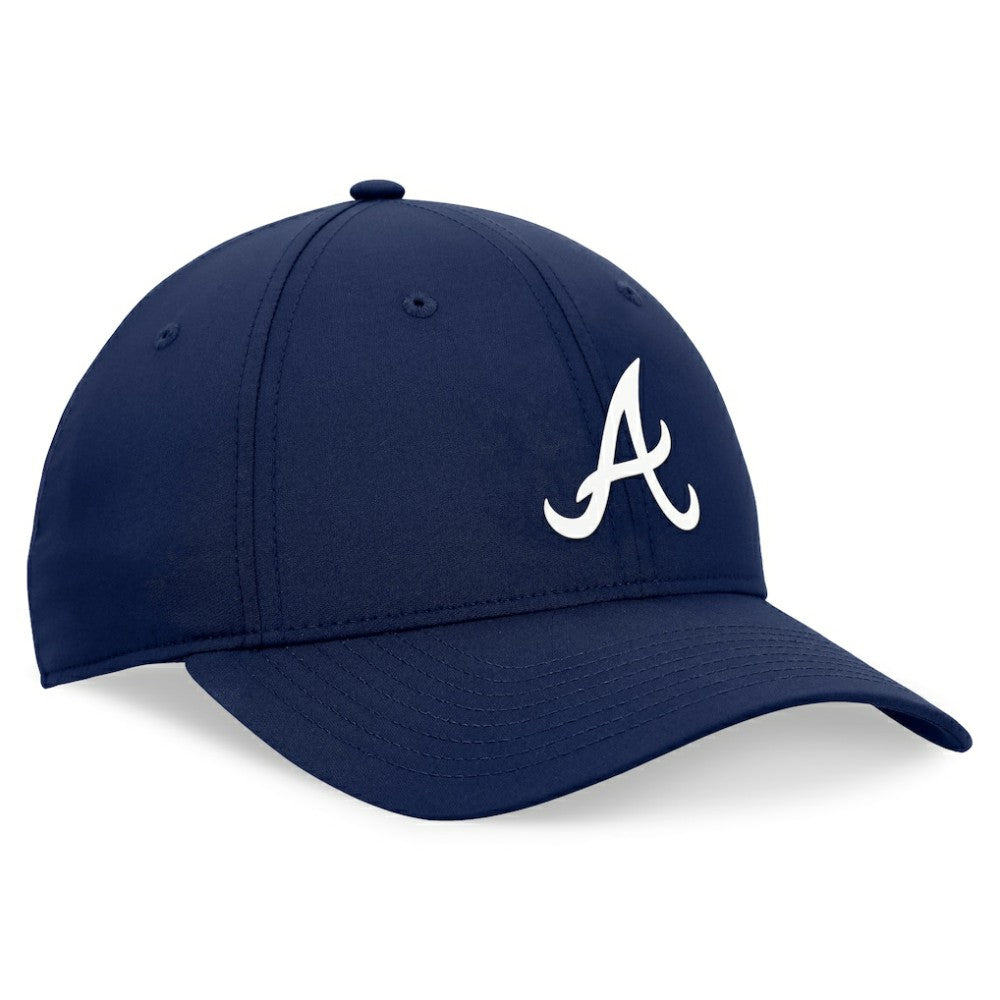 Atlanta Braves Fanatics Front Office Ripstop Unstructured Adjustable Hat - Navy - Fanatics Lifestyle