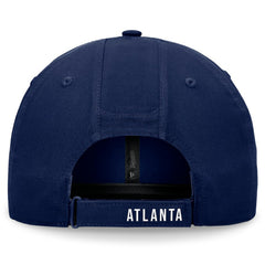 Atlanta Braves Fanatics Front Office Ripstop Unstructured Adjustable Hat - Navy - Fanatics Lifestyle