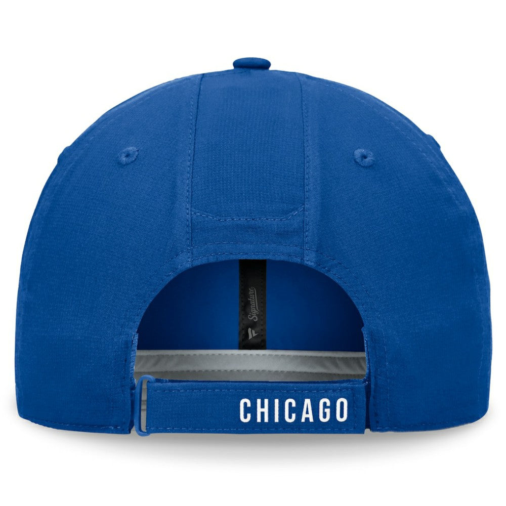Chicago Cubs Fanatics Front Office Ripstop Unstructured Adjustable Hat - Royal - Fanatics Discount