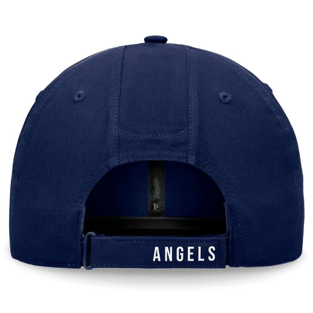 Los Angeles Angels Fanatics Front Office Ripstop Unstructured Adjustable Hat - Navy - Fanatics Lifestyle