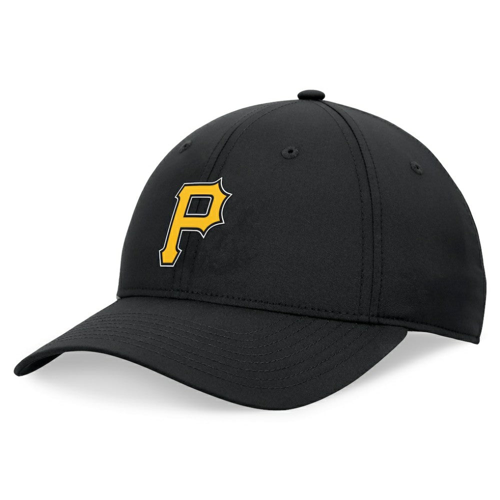 Pittsburgh Pirates Fanatics Front Office Ripstop Unstructured Adjustable Hat - Black - Fanatics Discount
