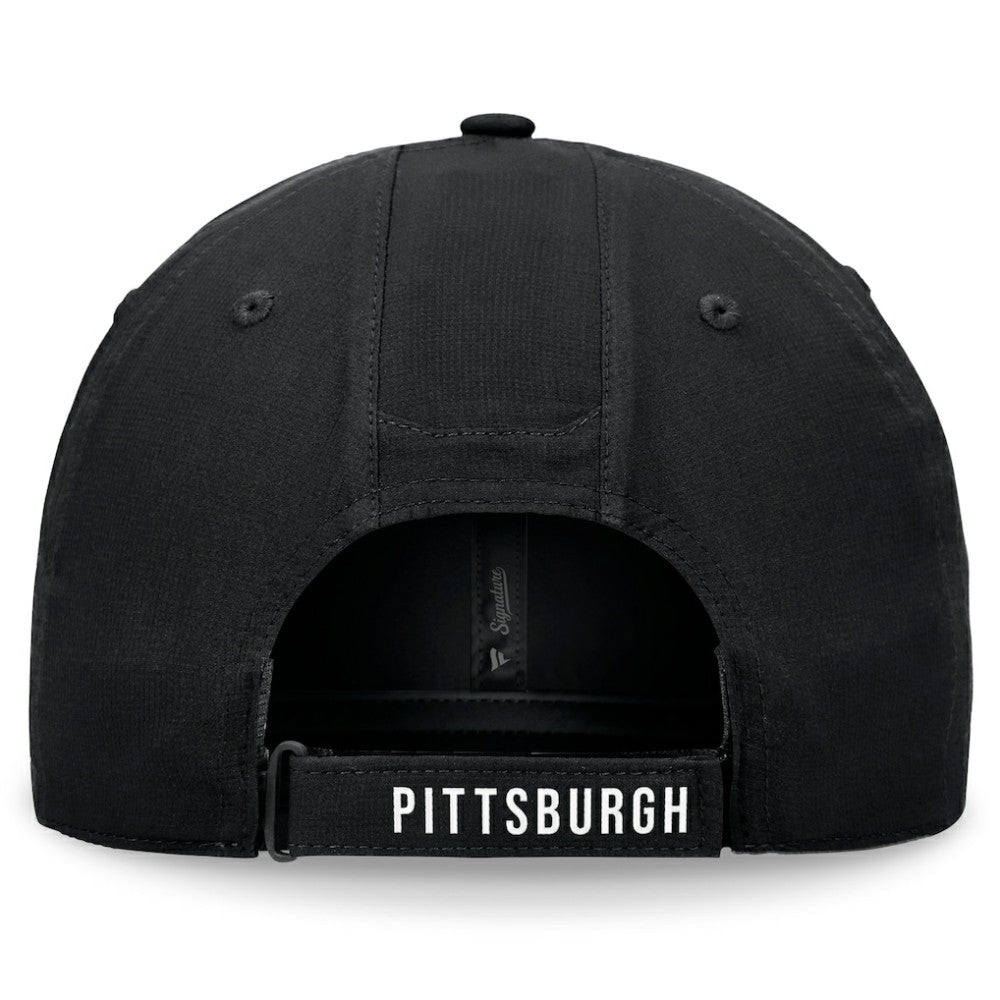Pittsburgh Pirates Fanatics Front Office Ripstop Unstructured Adjustable Hat - Black - Fanatics Discount