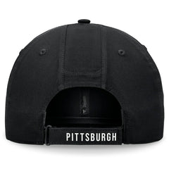 Pittsburgh Pirates Fanatics Front Office Ripstop Unstructured Adjustable Hat - Black - Fanatics Discount