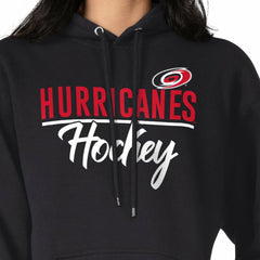 Carolina Hurricanes G-III 4Her by Carl Banks Women's Team Sport Tri-Blend Fleece Hoodie - Black - NHL 200497116
