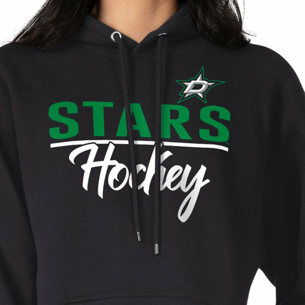 Dallas Stars G-III 4Her by Carl Banks Women's Team Sport Tri-Blend Fleece Hoodie - Black - NHL 200497119