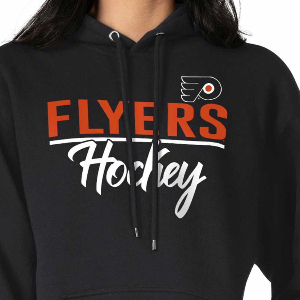 Philadelphia Flyers G-III 4Her by Carl Banks Women's Team Sport Tri-Blend Fleece Hoodie - Black - NHL 200497125