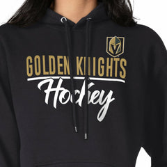 Vegas Golden Knights G-III 4Her by Carl Banks Women's Team Sport Tri-Blend Fleece Hoodie - Black - NHL 200497130