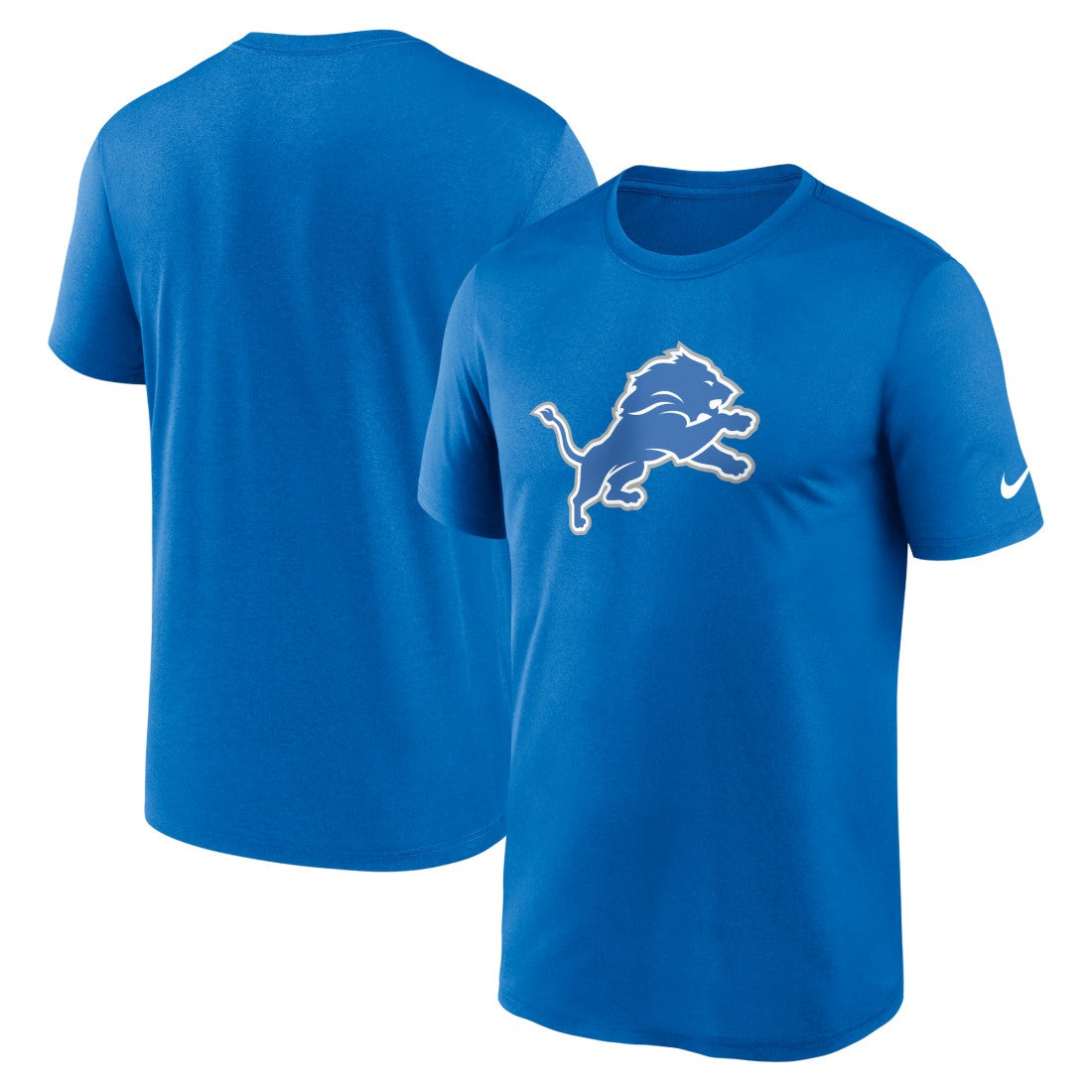 Nike Detroit Lions Primetime Legend Logo Performance T-Shirt Blue