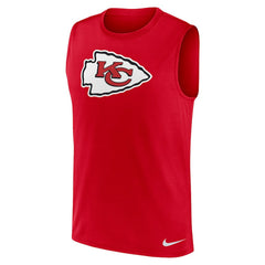 Nike Kansas City Chiefs Blitz Legend Dri-FIT Muscle Tank Top Red
