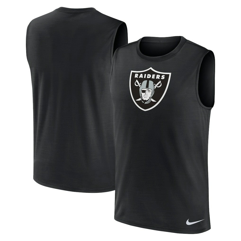 Nike Las Vegas Raiders Blitz Legend Dri-FIT Muscle Tank Top Black