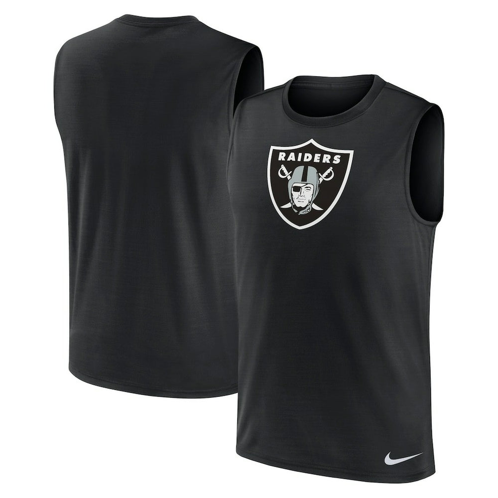 Nike Las Vegas Raiders Blitz Legend Dri-FIT Muscle Tank Top Black