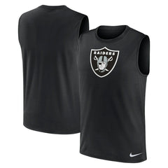 Nike Las Vegas Raiders Blitz Legend Dri-FIT Muscle Tank Top Black