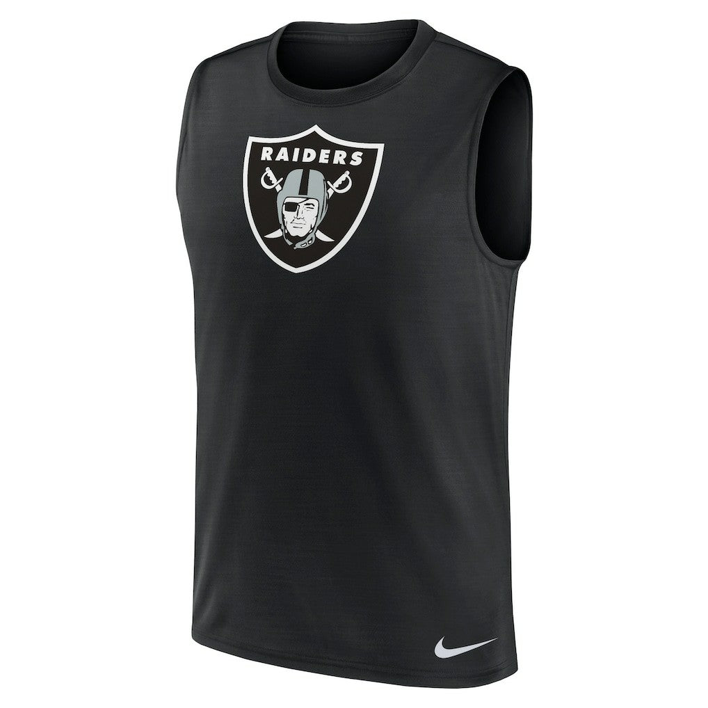 Nike Las Vegas Raiders Blitz Legend Dri-FIT Muscle Tank Top Black