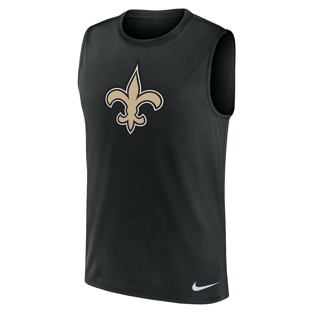 Nike New Orleans Saints Blitz Legend Dri-FIT Muscle Tank Top Black
