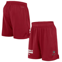Nike Arizona Cardinals 2024 Sideline Performance Mesh Shorts Cardinal