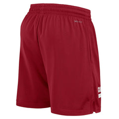 Nike Arizona Cardinals 2024 Sideline Performance Mesh Shorts Cardinal