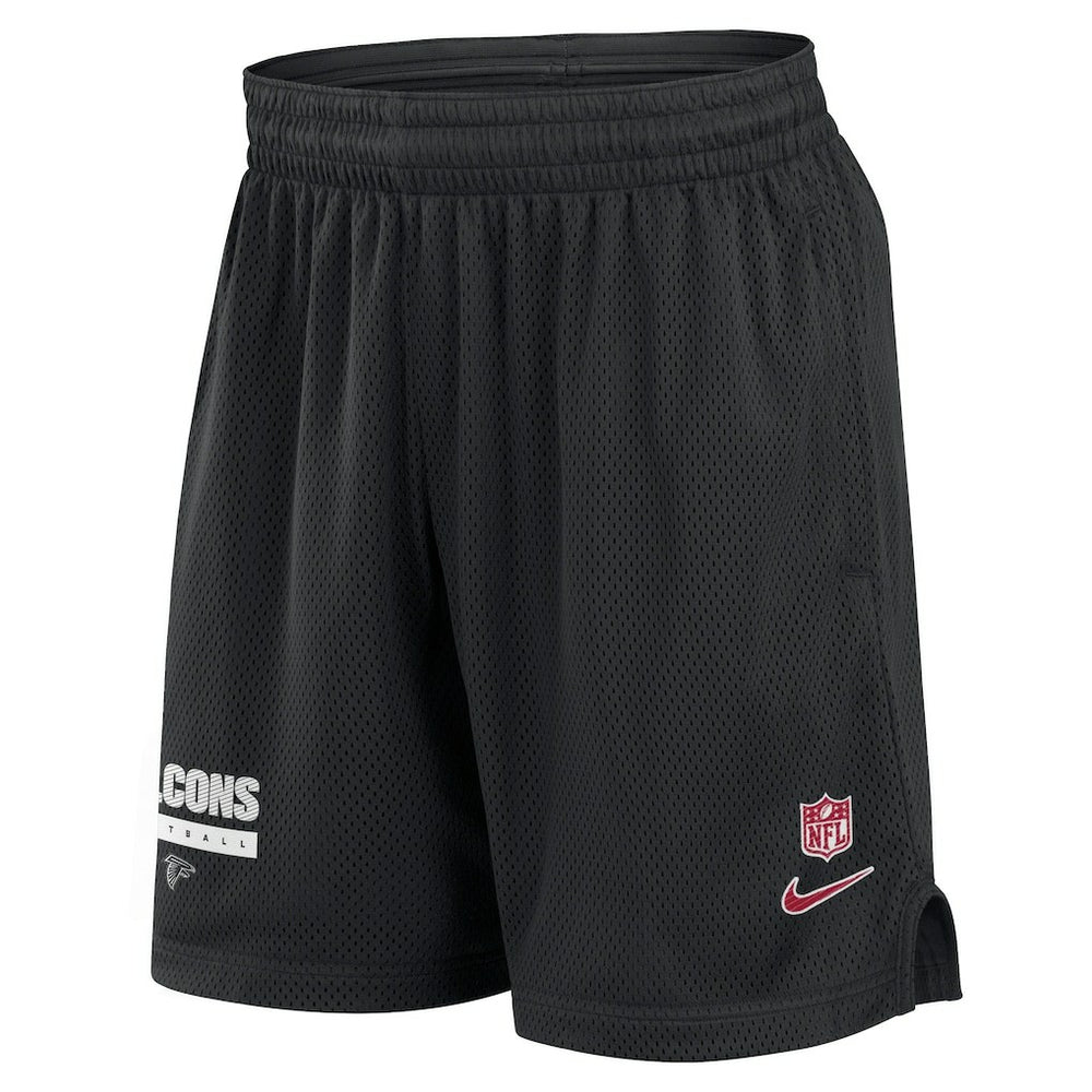Nike Atlanta Falcons 2024 Sideline Performance Mesh Shorts Black