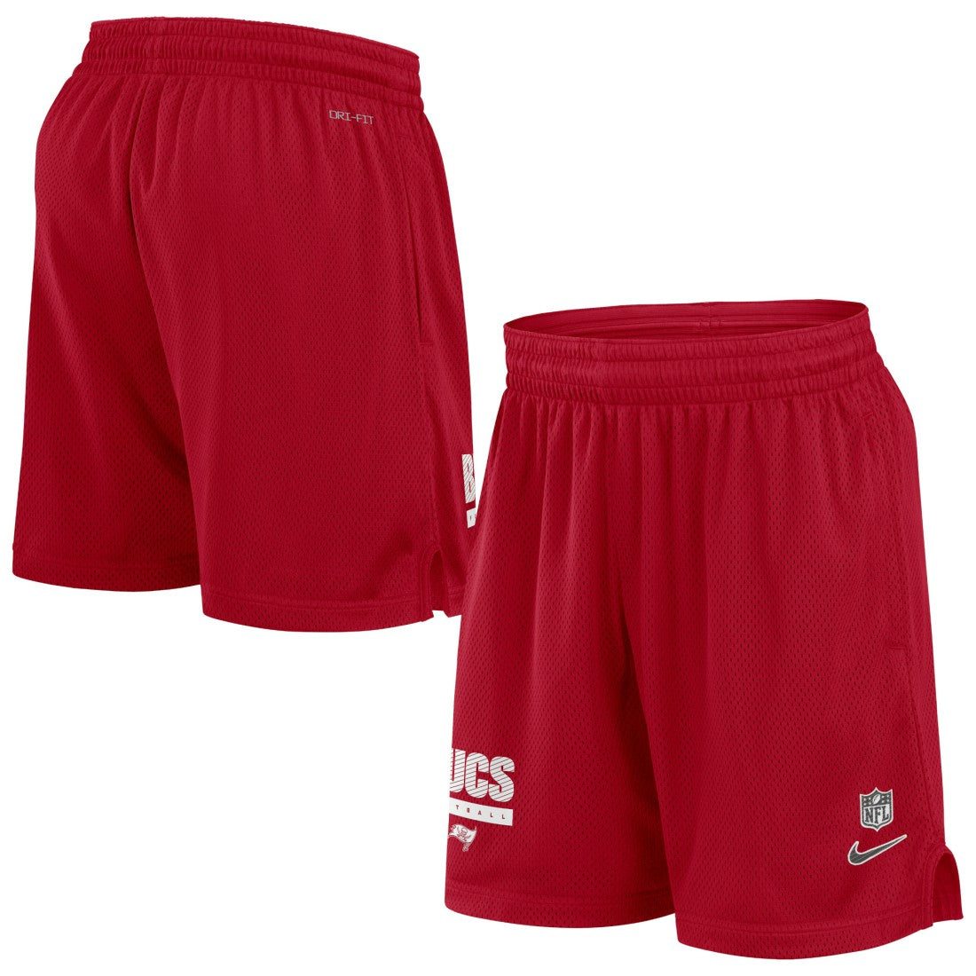 Nike Tampa Bay Buccaneers 2024 Sideline Performance Mesh Shorts Red