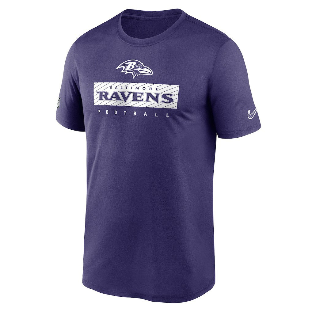 Nike Baltimore Ravens Sideline Legend Performance T-Shirt Purple