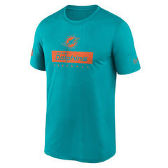 Nike Miami Dolphins Sideline Legend Performance T-Shirt Aqua
