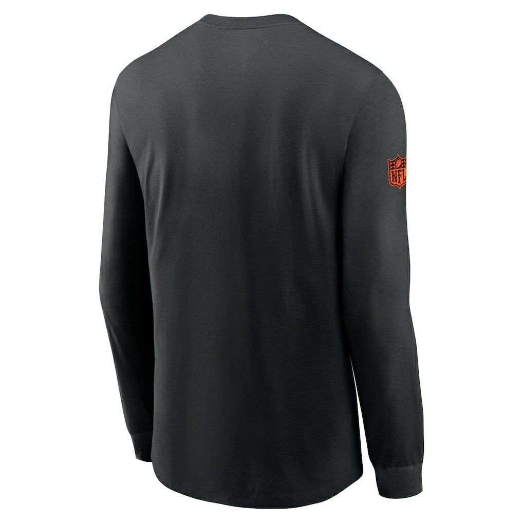 Nike Cincinnati Bengals Sideline Dri-FIT Long Sleeve T-Shirt Black